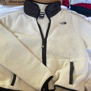 North face zip up jacket